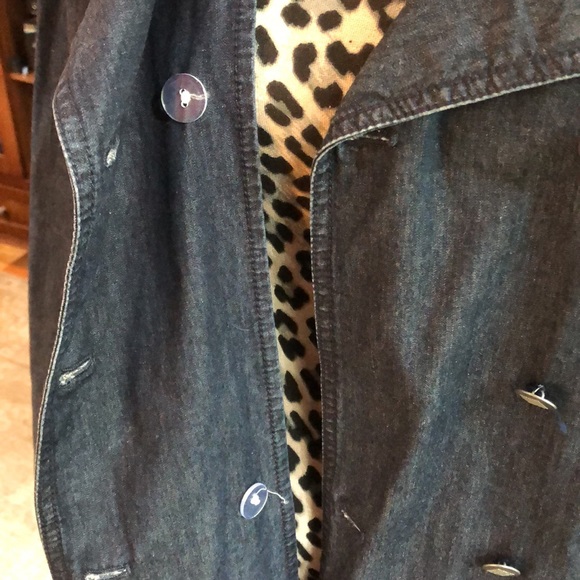 Talbots Denim Unlined Jacket - Picture 4 of 6